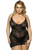 Sexy Red & Purple & Black & White Slim Deep V Neck Lace Sleepwear With Thong