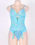 On Sale Aqua Teddy With Lace Handcuff