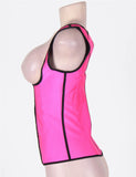 4 Steel Bones Latex Corset Girdle Vest Waist Cincher Body Shaper