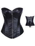 New Farawlaya Sexy Leather Corset Teddy