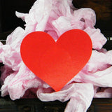 Red Heart Nipple Cover Up With Farawlaya