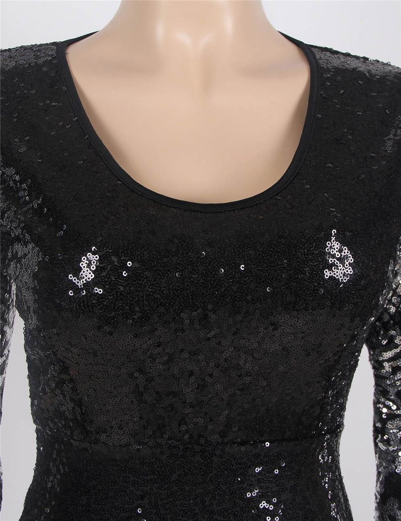 Online Sequins Gold & Silver Sexy Bodycon