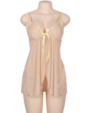Multi-fibre Elegant Fly-away Babydoll