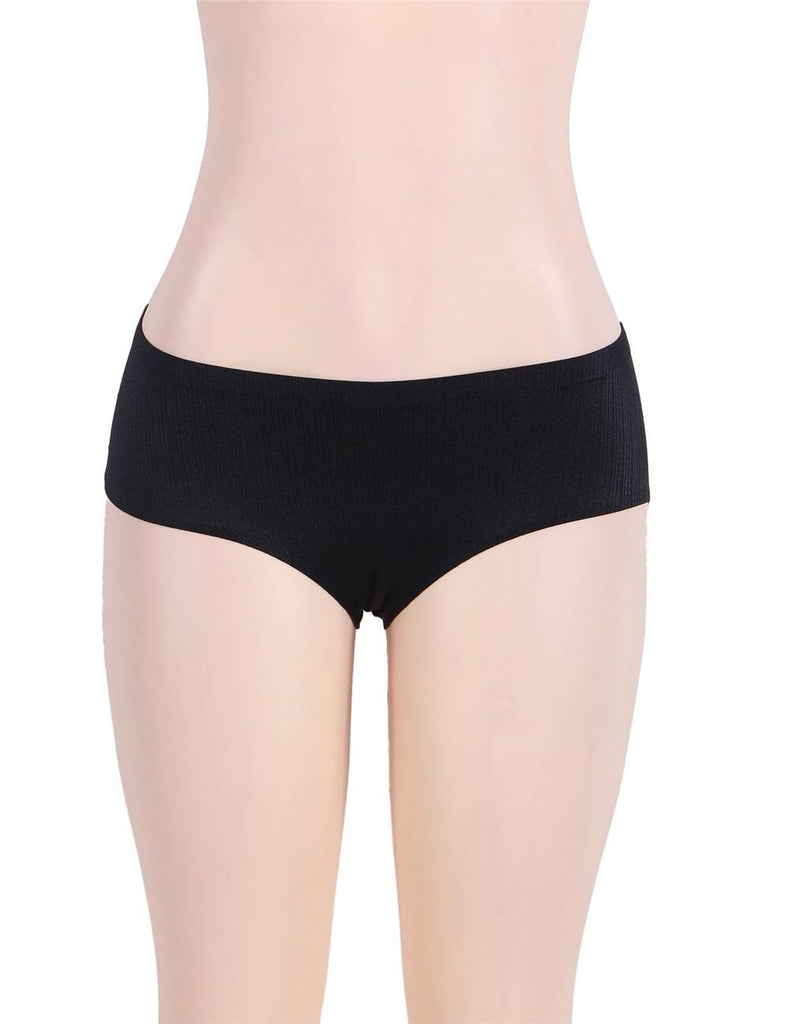 Plus Size Champagne Silky Flash Soft Sexy Panty