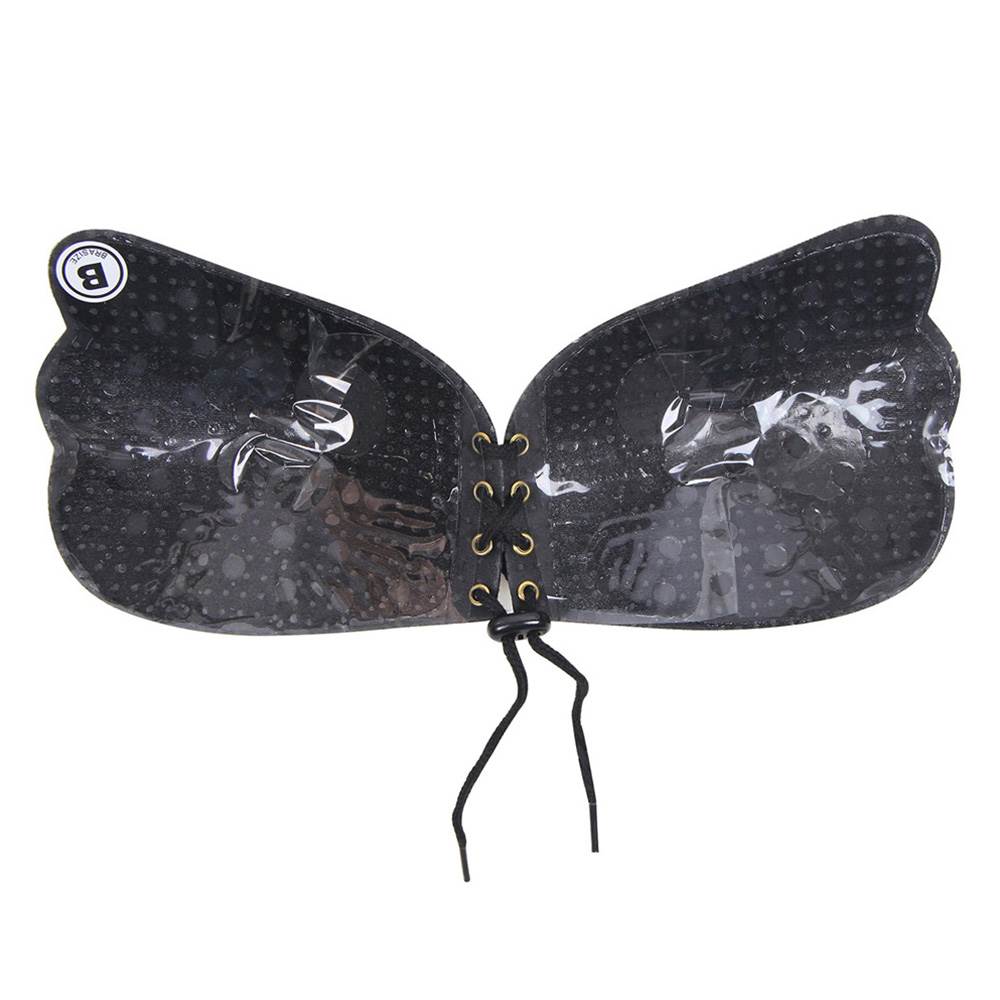 Strapless Self Adhesive Silicone Invisible Blue Push-up Bra
