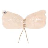 Strapless Self Adhesive Silicone Invisible Blue Push-up Bra
