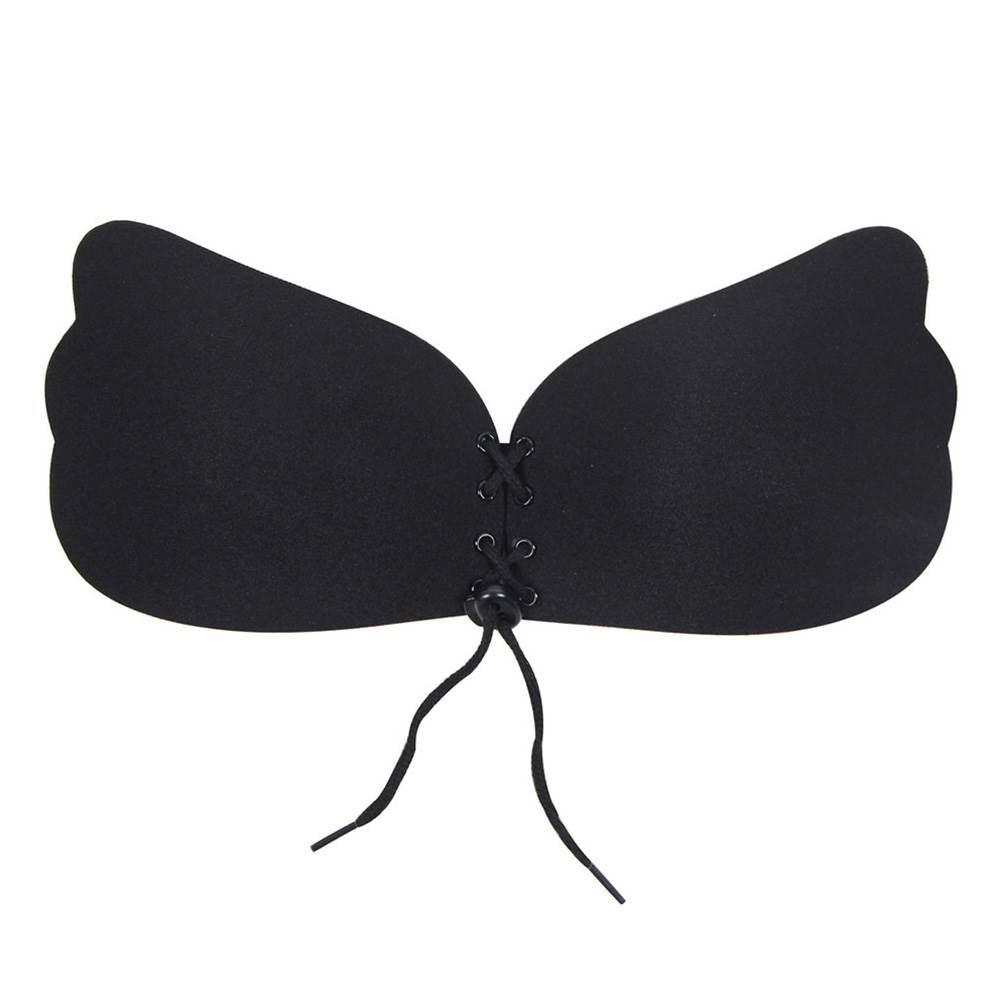 New Strapless Self Adhesive Silicone Invisible Blue Push-up Bra