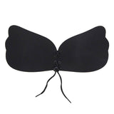 New Strapless Self Adhesive Silicone Invisible Blue Push-up Bra