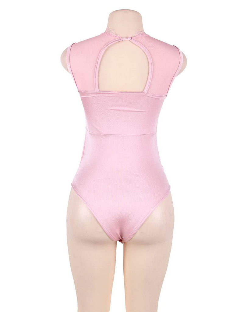 New Plus Size Floral Embroidery Lace Sexy Teddy