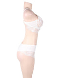 Black Lace Temptation 2pcs Bralette Lingerie Set