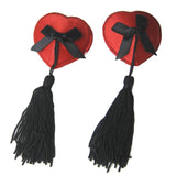 Women Sexy Red Heart Nipple Cover