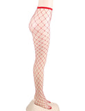 Fashion Black Sparkle Fishnet Pantyhose