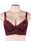 White High Quality Lace Comfortable T-shirt Bra