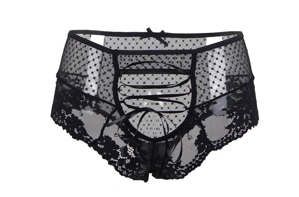 Sexy High Waist Lace Strappy Panty
