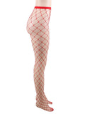 White Fence Net Thigh Highs Stocking