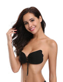 Strapless Self Adhesive Silicone Invisible Blue Push-up Bra