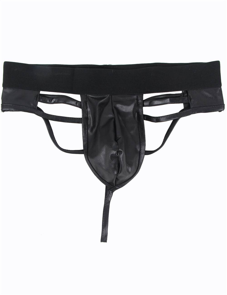 Tight Leather Men Sexy Panties