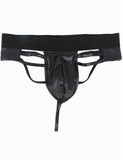 Tight Leather Men Sexy Panties
