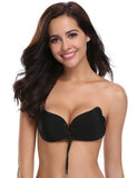 Strapless Self Adhesive Silicone Invisible Blue Push-up Bra