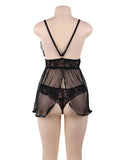 Elegant Backless Fly-away Babydoll Lingerie Egypt