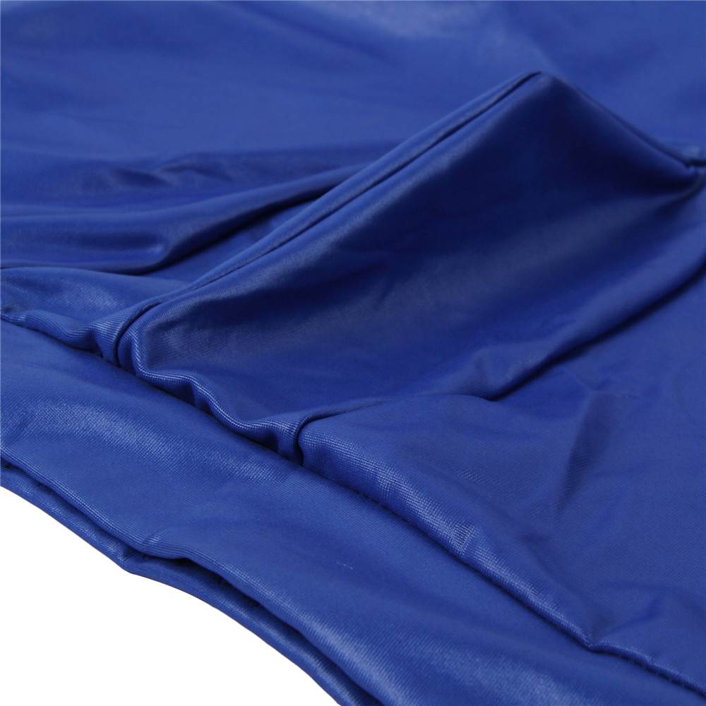 Men‘s Leather Pants With Exposed Hips