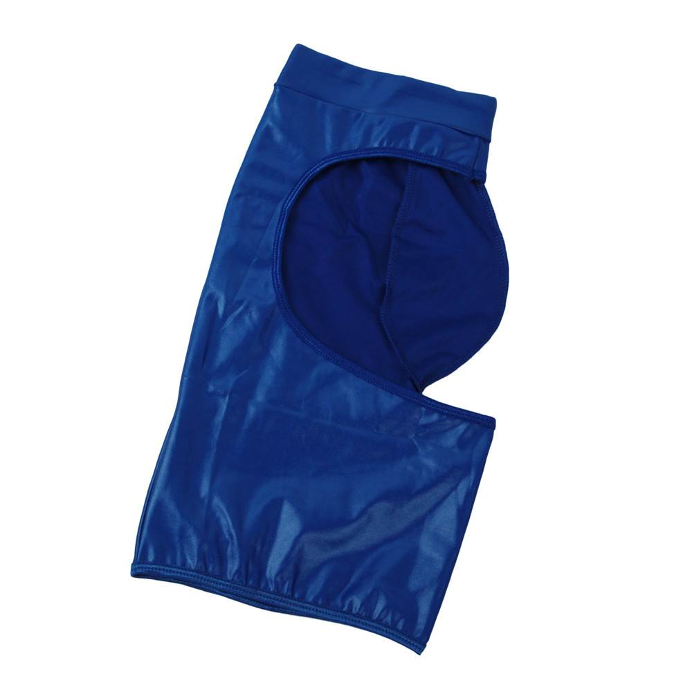 Men‘s Leather Pants With Exposed Hips