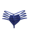 Mens Synthetic Leather Sexy Zipper Panties