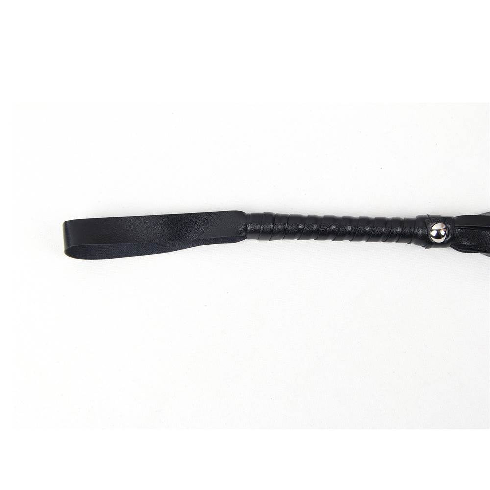 Pink & Red & Black Leather Whip Tease Play Adult Couple Game Toy BDSM