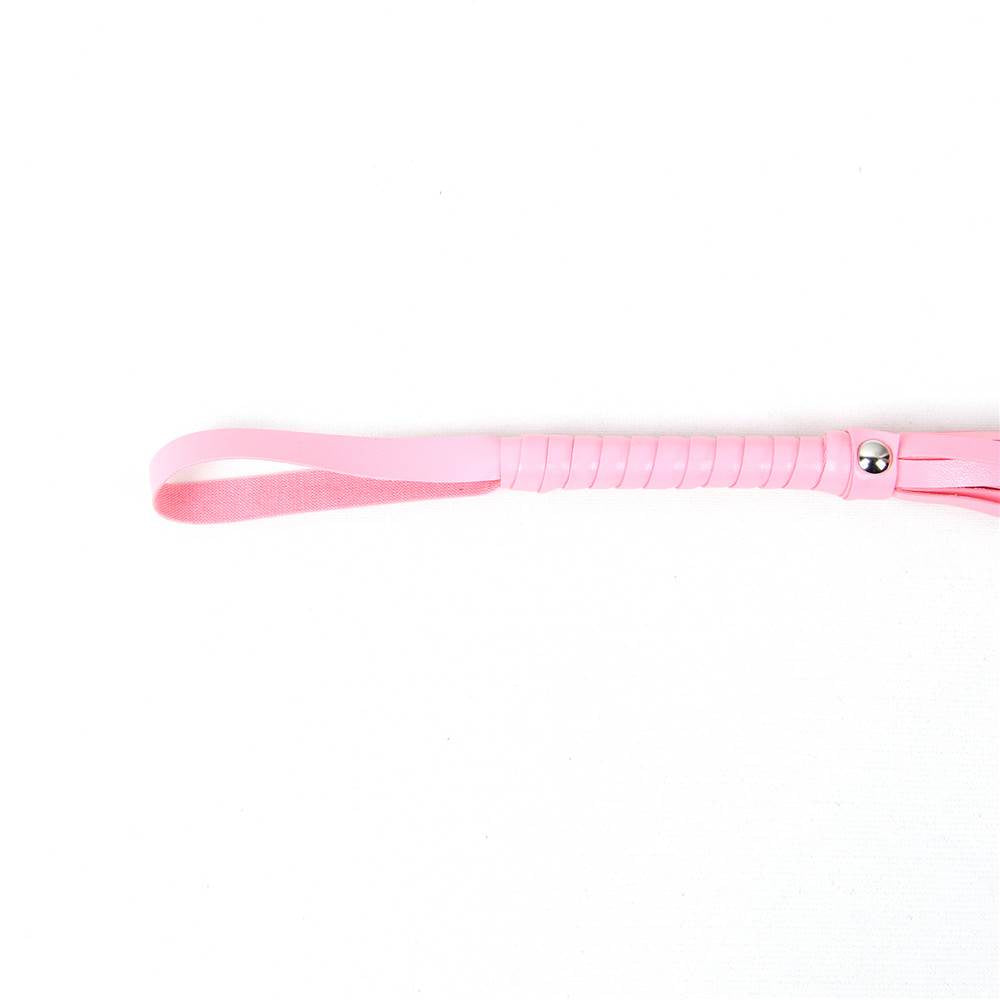 New Pink & Red & Black Leather Whip Tease Play Adult Couple Game Toy BDSM