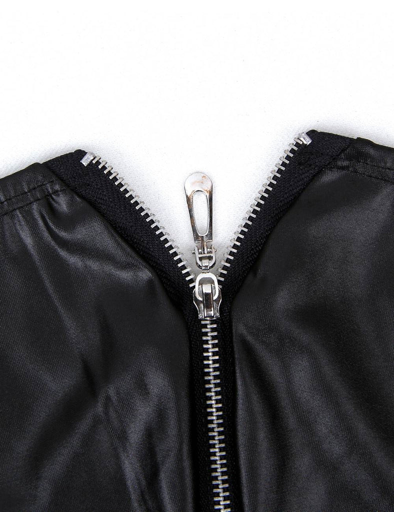 Men‘s Leather Pants With Exposed Hips With Farawlaya