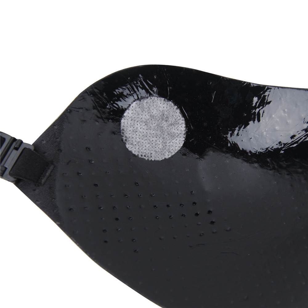 Sticky Strapless Seamless Nude & Black Push Up Breast Bra