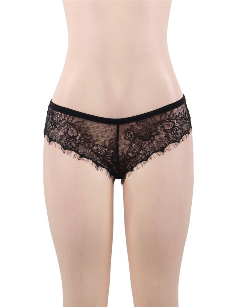 Sexy Lace Silk Strappy Panty