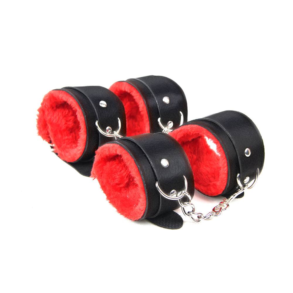 Red Leather Bondage Adult Sexy Toys Sm Sexy Product