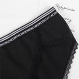 Comfort Ultra-Soft Lace Edge Ladies Cotton Underwear
