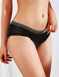New Comfort Ultra-Soft Lace Edge Ladies Cotton Underwear