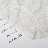 Comfort Ultra-Soft Lace Edge Ladies Cotton Underwear