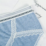 New Comfort Ultra-Soft Lace Edge Ladies Cotton Underwear