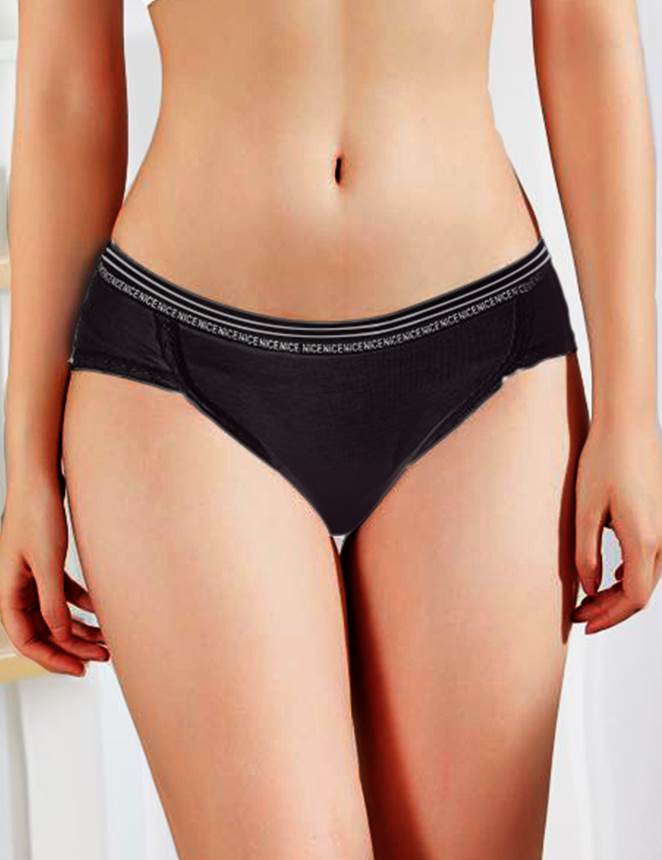 New Comfort Ultra-Soft Lace Edge Ladies Cotton Underwear