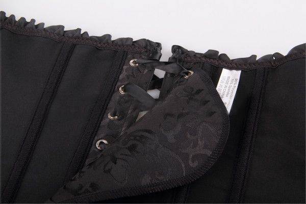 New Online Sexy Silvery Floral Corset Top WITH FARAWLAYA