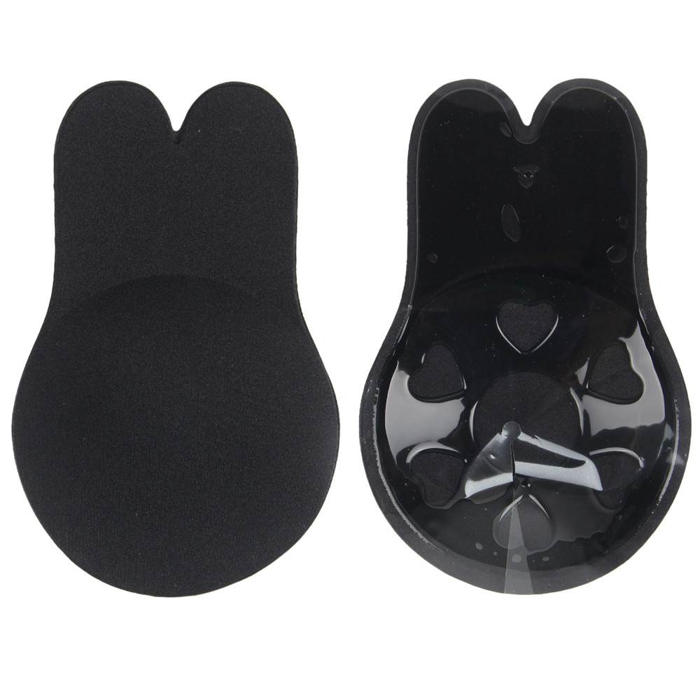 New Strapless Women Rabbit Ear Breast Lift Up Invisible Self Adhesive Nipple Covers