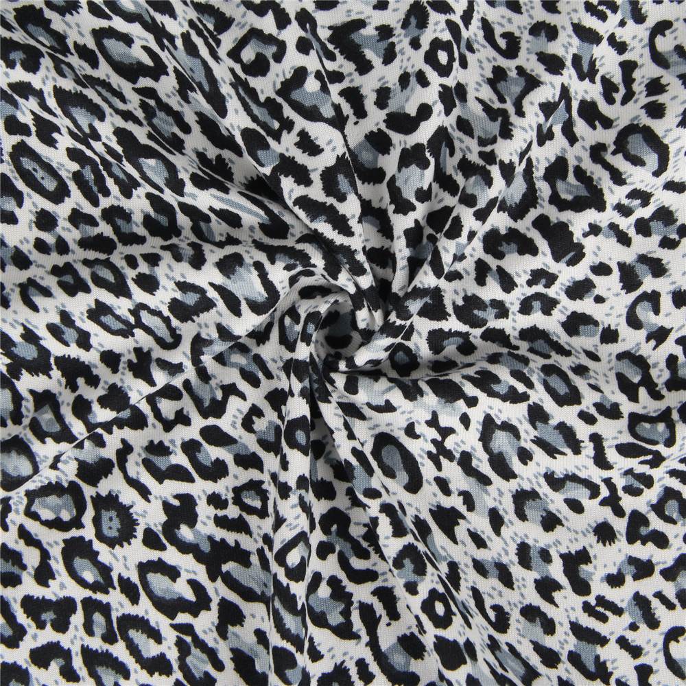 Plus Size Charming Leopard Egypt Design Sling Bodysuit