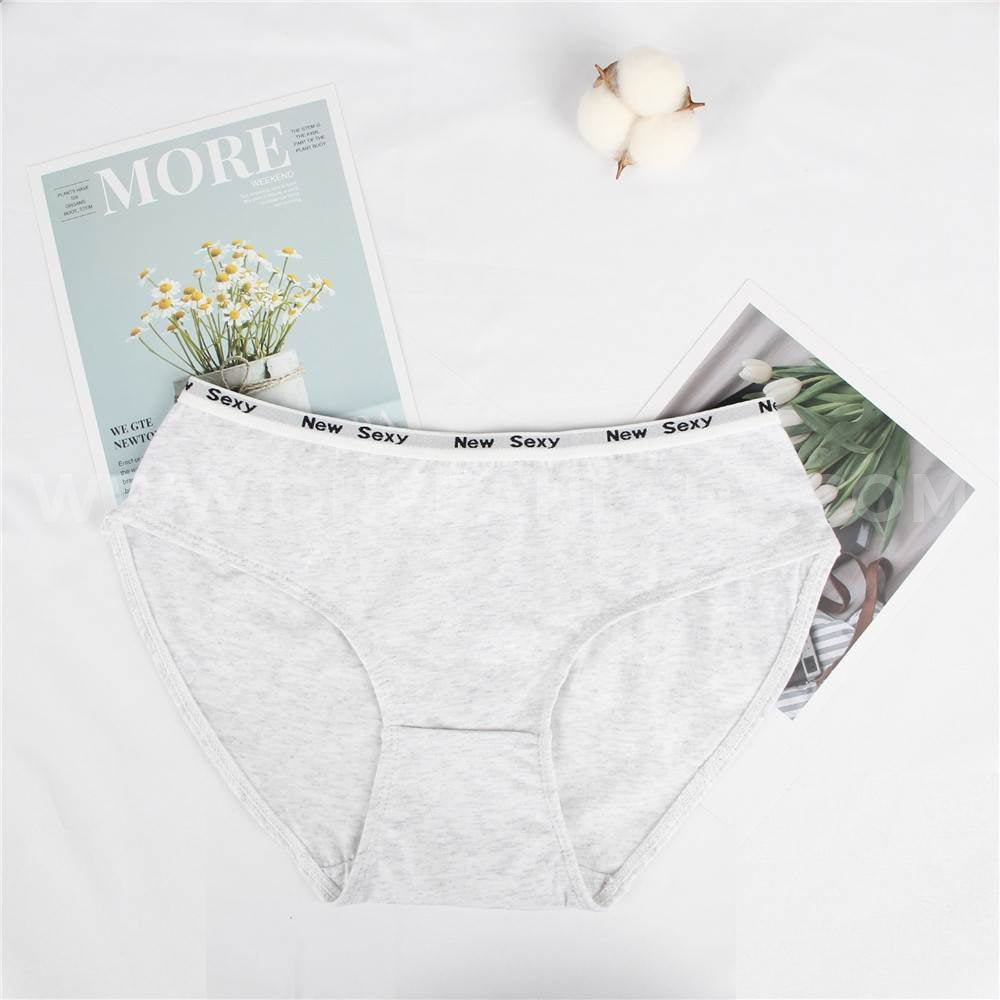 Comfort Ultra-Soft Lace Edge Ladies Cotton Underwear