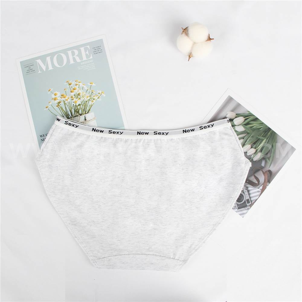 Comfort Ultra-Soft Lace Edge Ladies Cotton Underwear