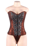 New High Quality Red Retro Corset