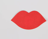 Red Lip Shaped Nipple Cover With Farawlaya