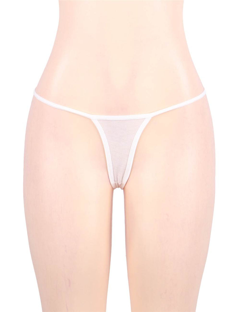 White Sexy Girls Angel Panty