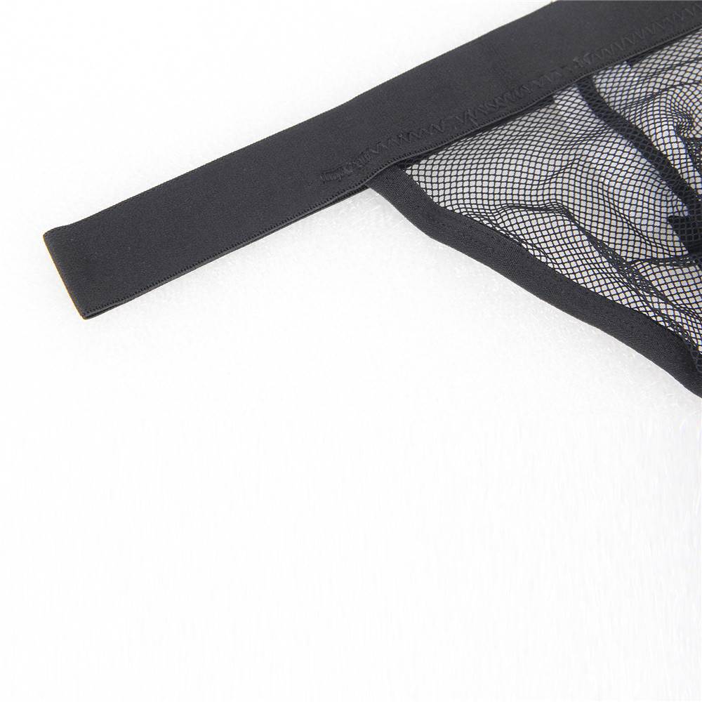 Sexy Black Fishnet Panty for Men