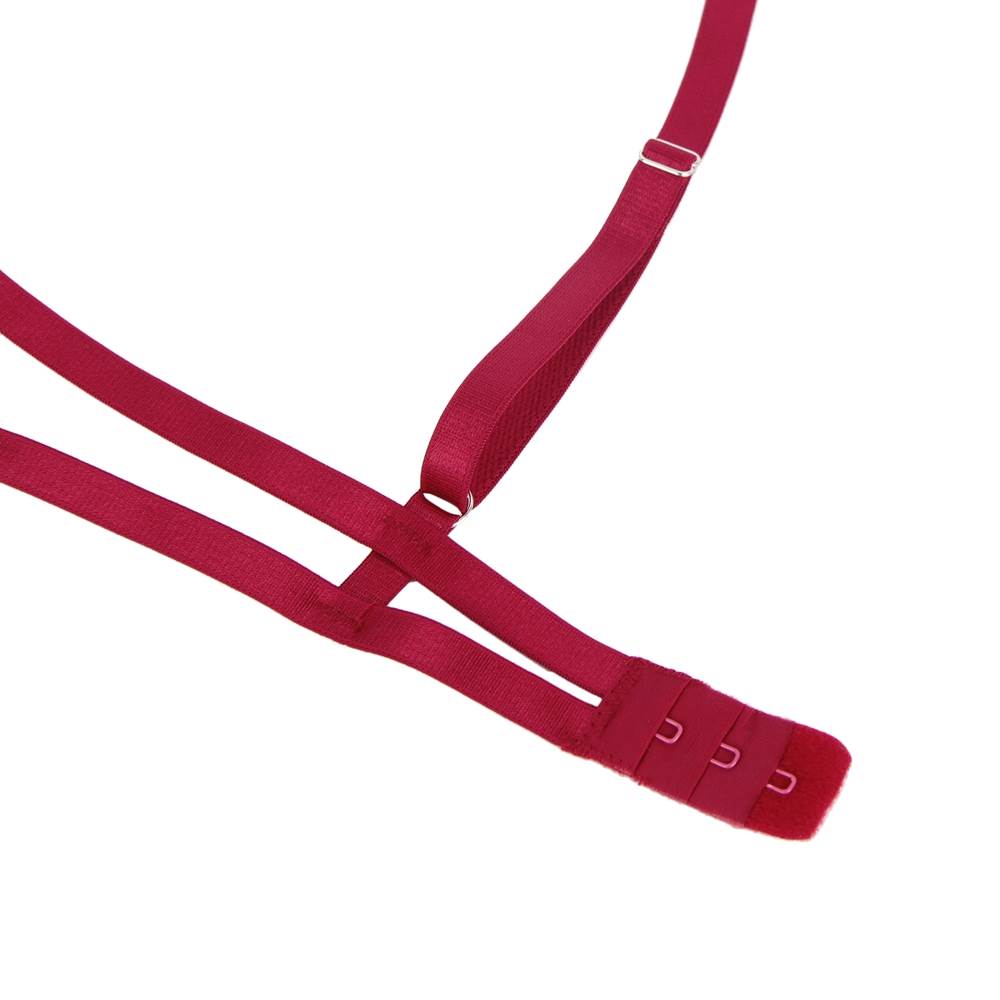 New Delicate Flowers Lace Hollow Out Teddy With Underwire