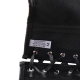 New Leather corset with dress