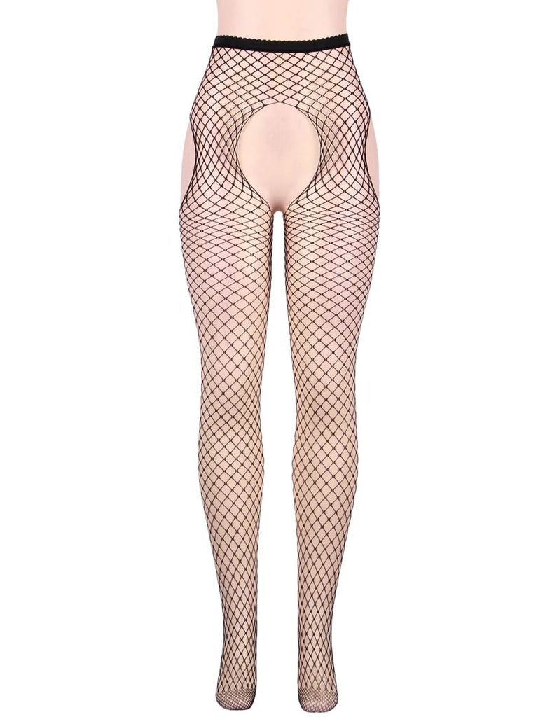 Copy of Black High Elasticity Fishnet Pantyhose